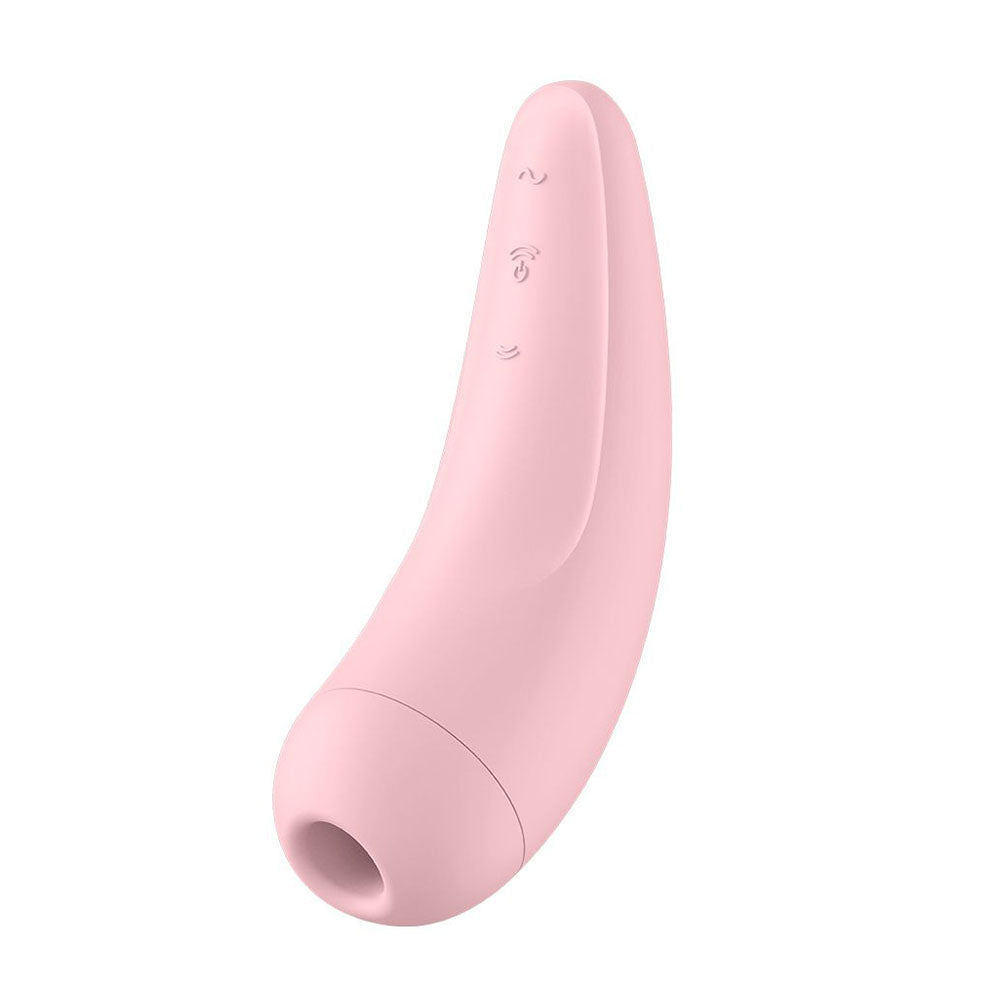 Satisfyer App Enabled Curvy 2 Plus Masseur Clitoridien Rose