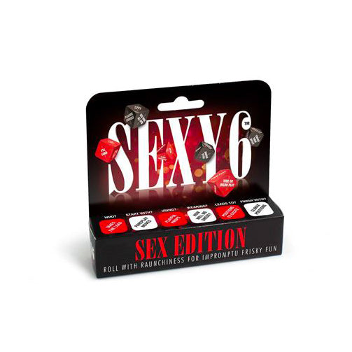 Edición sexual sexy de 6 dados