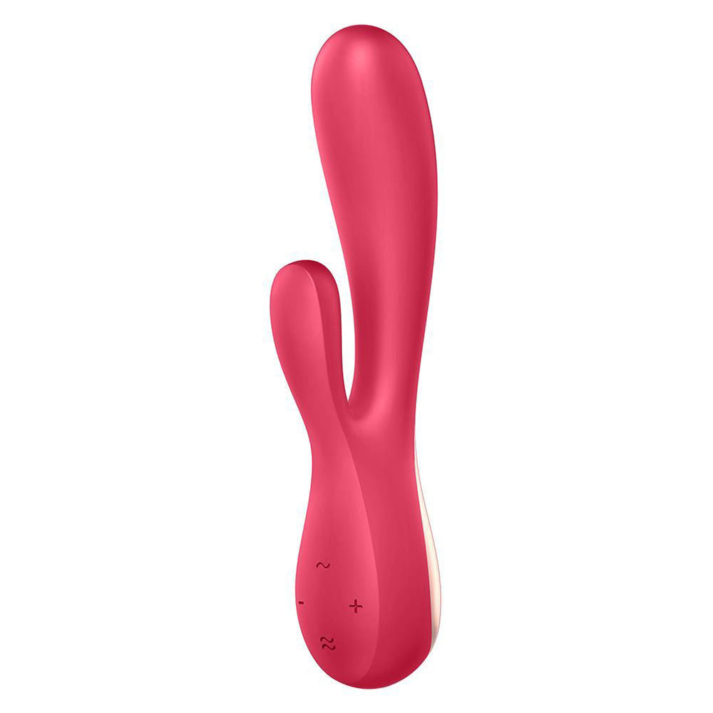 Satisfyer App Enabled Mono Flex Rabbit Vibrador Rojo