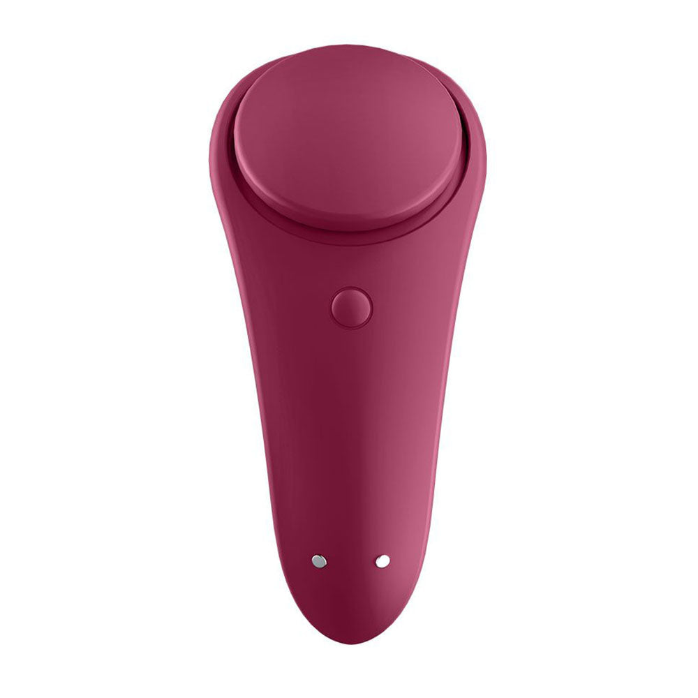 Satisfyer App Enabled Sexy Secret Culotte Vibromasseur Vin Rouge