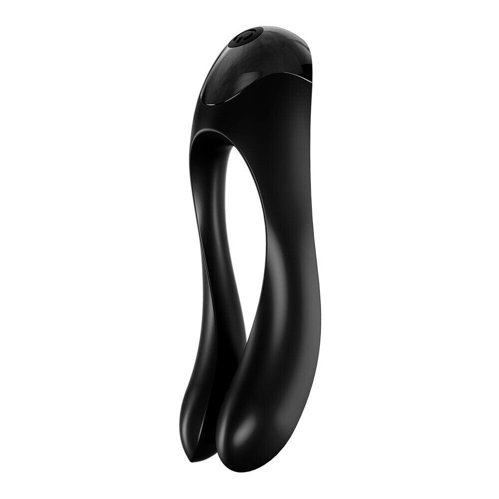 Satisfyer Candy Cane Dedo Vibrador Negro