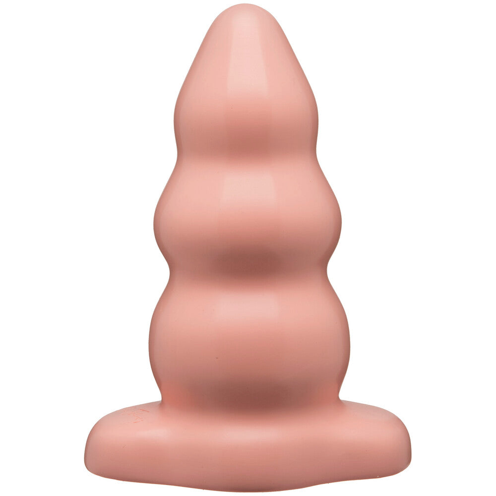 Plug Anal Clásico Tripple Ripple Large Flesh Pink