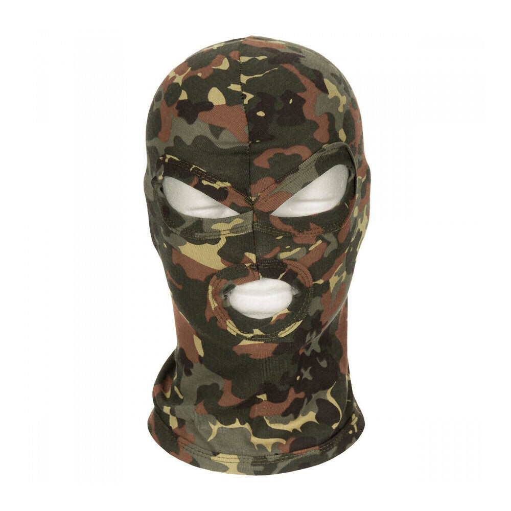 Cagoule camouflage en coton LUX