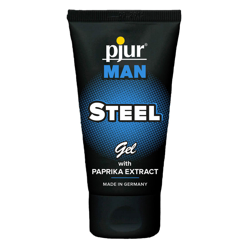 Pjur Man Steel Gel Lubrifiant à l'Extrait de Paprika 50 ml