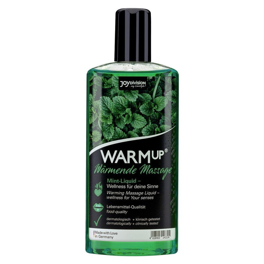 JoyDivision Warm Up Líquido de masaje con menta 150ml