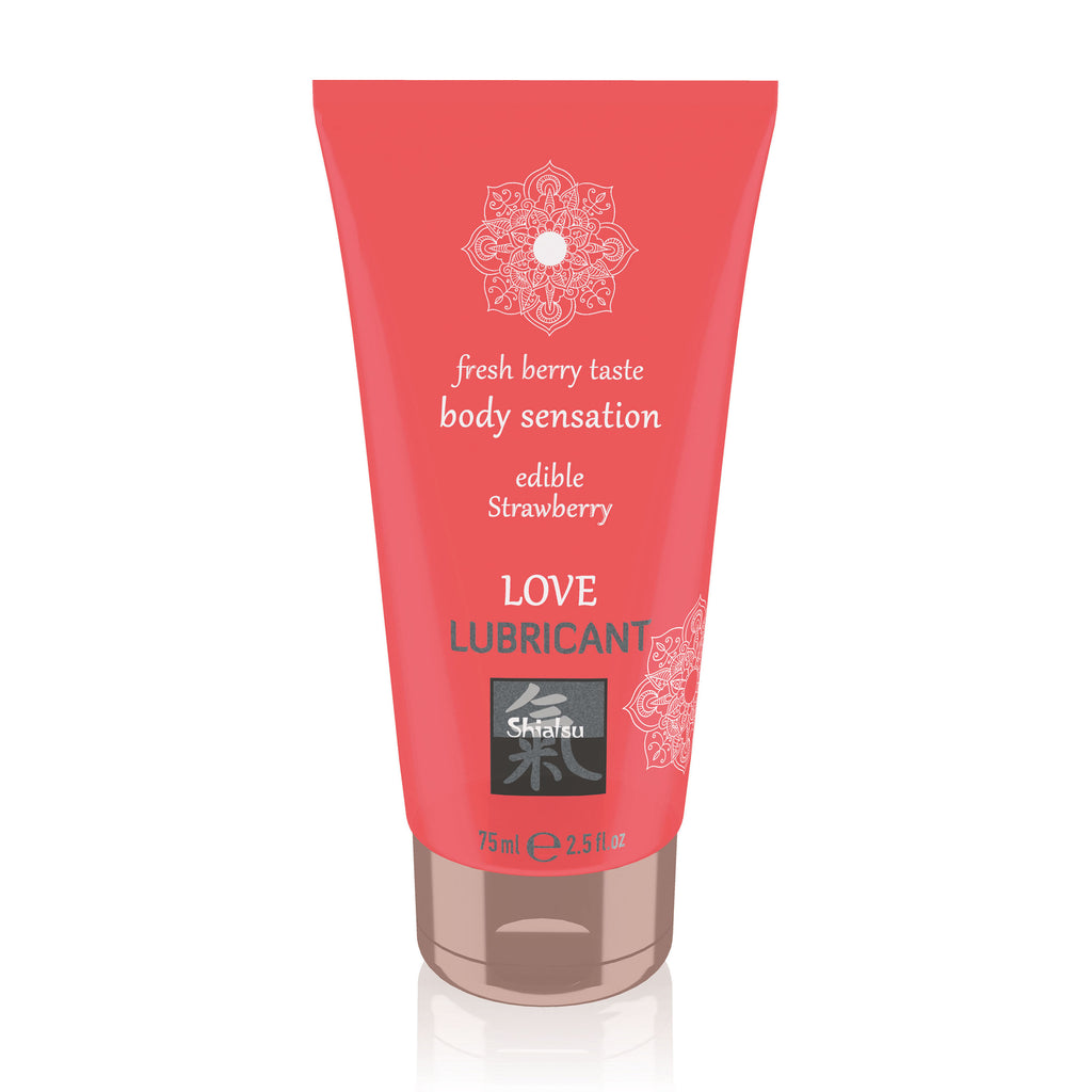 Shiatsu Love Lubricante Comestible Fresa 75ml