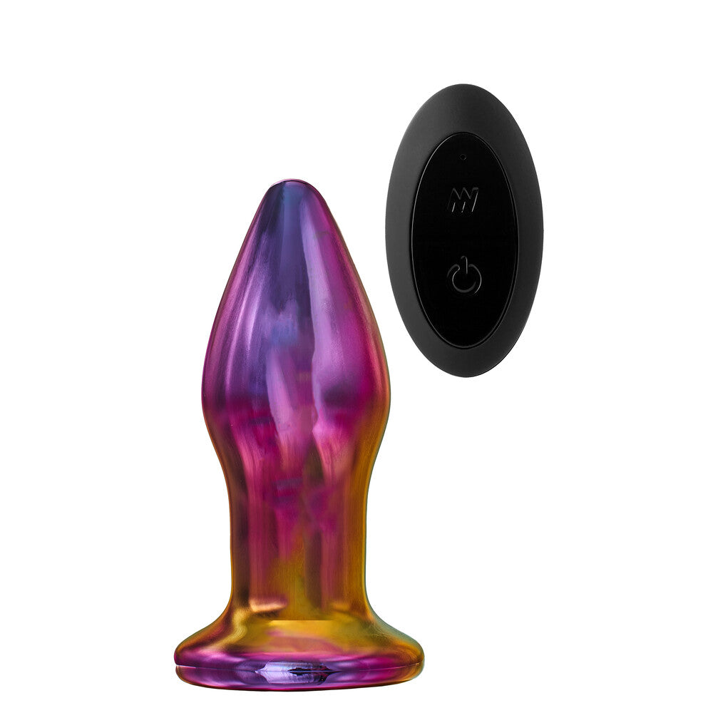 Plug anal con control remoto Glamour Glass