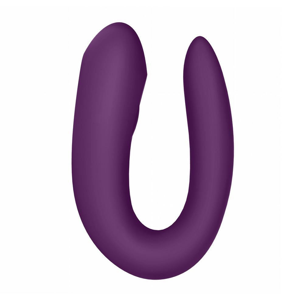 Application Satisfyer activée Double Joy Lilas