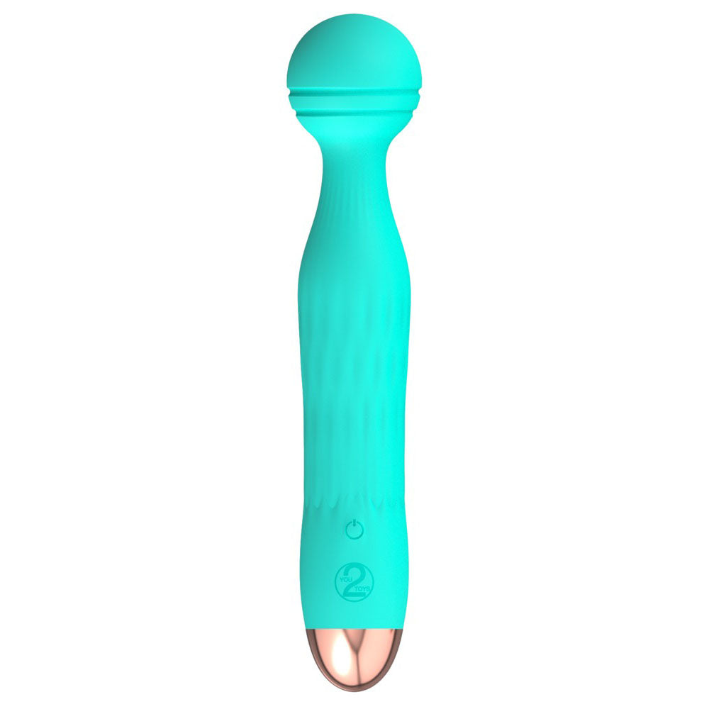 Cuties Silk Touch Mini Vibrador Recargable Verde