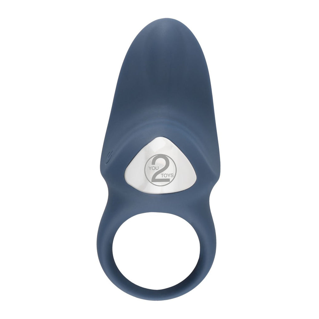 Anillo vibrador de silicona recargable