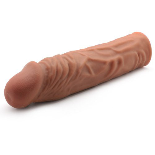 Extensor de Pene 7.4 Pulgadas Marrón Carne