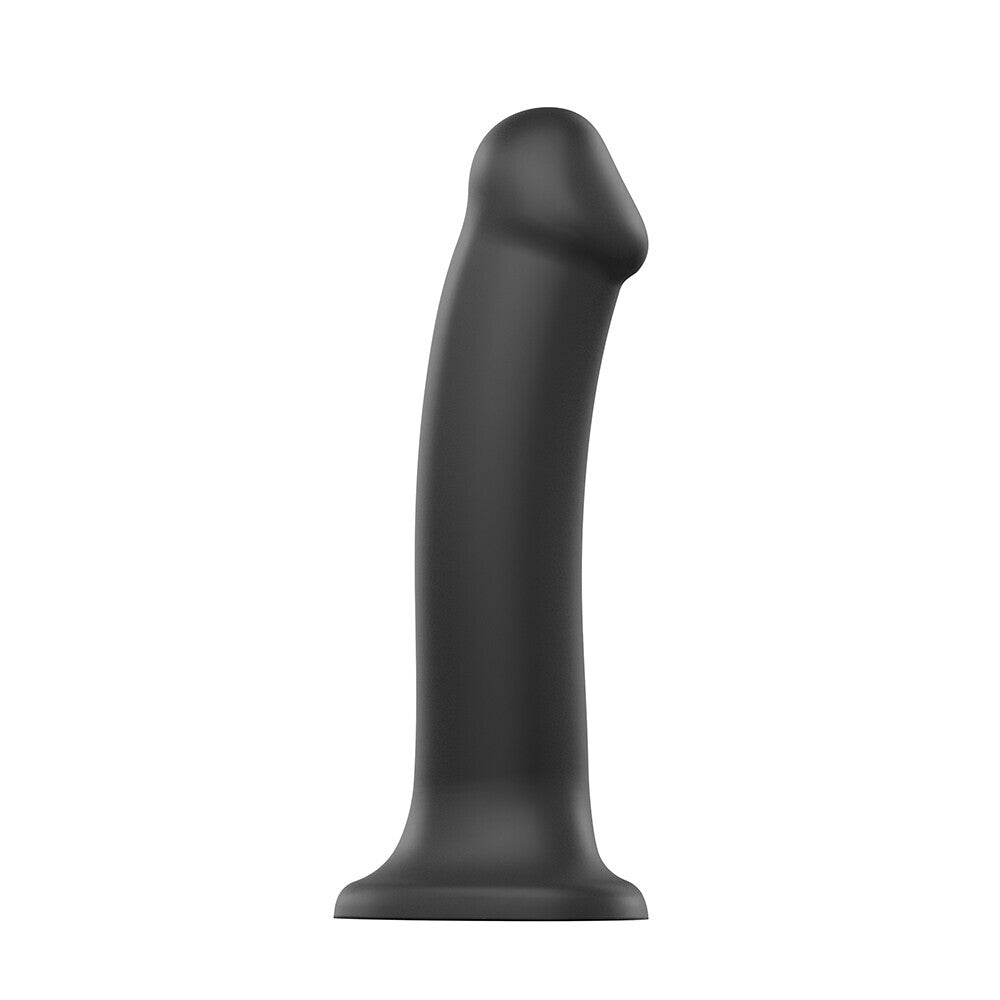 Strap On Me Silicone Double Densité Gode Pliable Large Noir