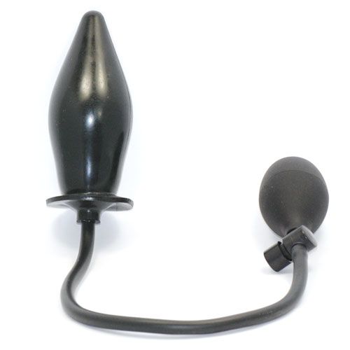 Plug anal gonflable noir Pump N Play