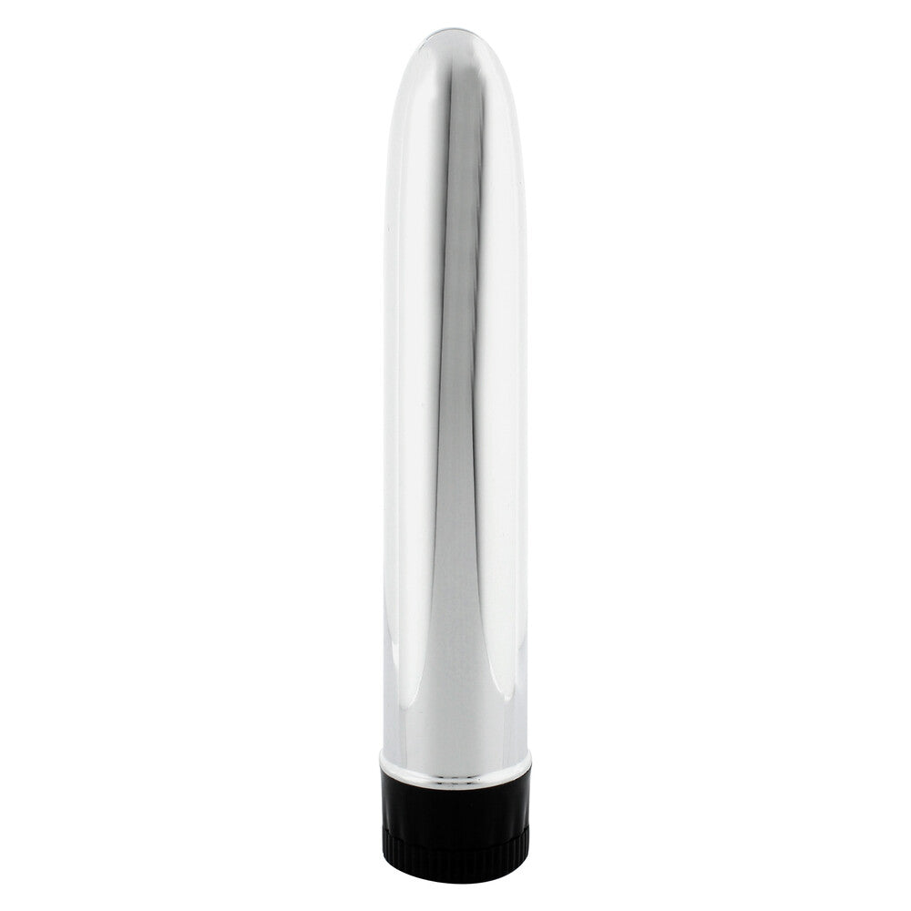 Vibrador Slimline Smooth Multi Speed ​​Plateado