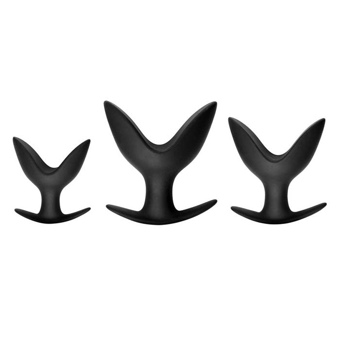 Master Series Ass Anchors Ancre anale en silicone 3 pièces