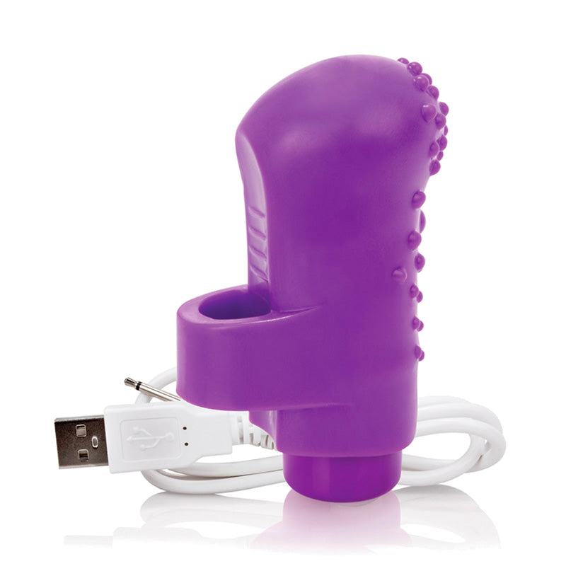 Screaming O Charged FingO Mini Vibromasseur Violet