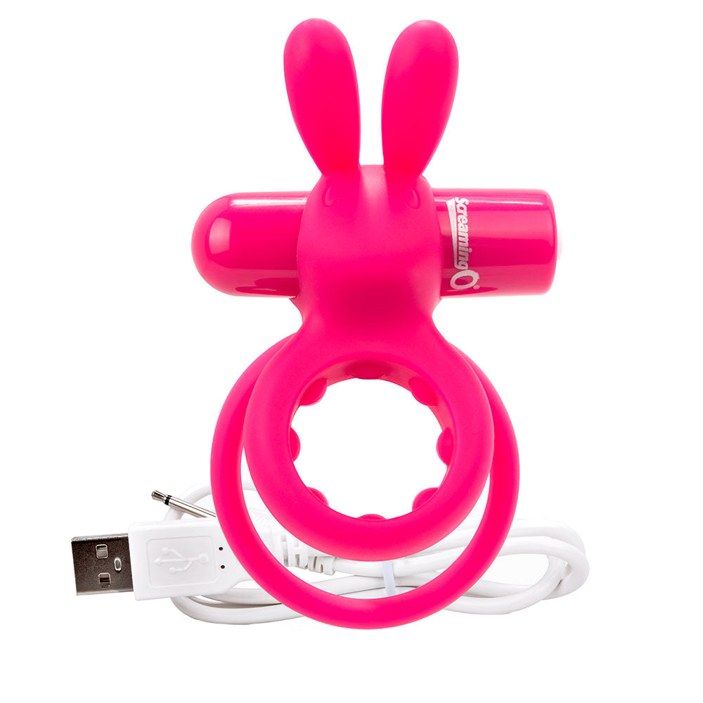 Anneau pénien lapin rechargeable Screaming OO Hare