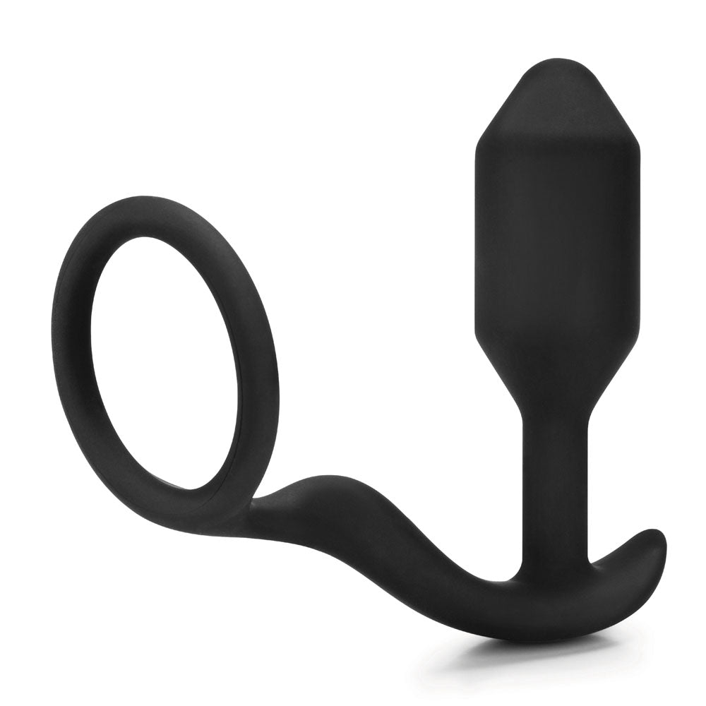 bVibe Snug And Tug Tapón anal y anillo para el pene