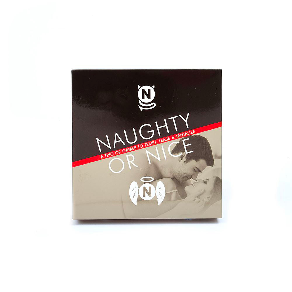 Naughty Or Nice Un trio de jeux pour tenter, taquiner et émoustiller