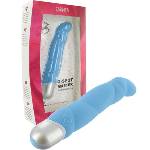 FeelzToys Gino Vibromasseur Bleu