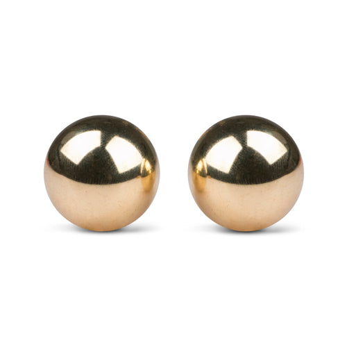 Gold ben wa balls - 22mm