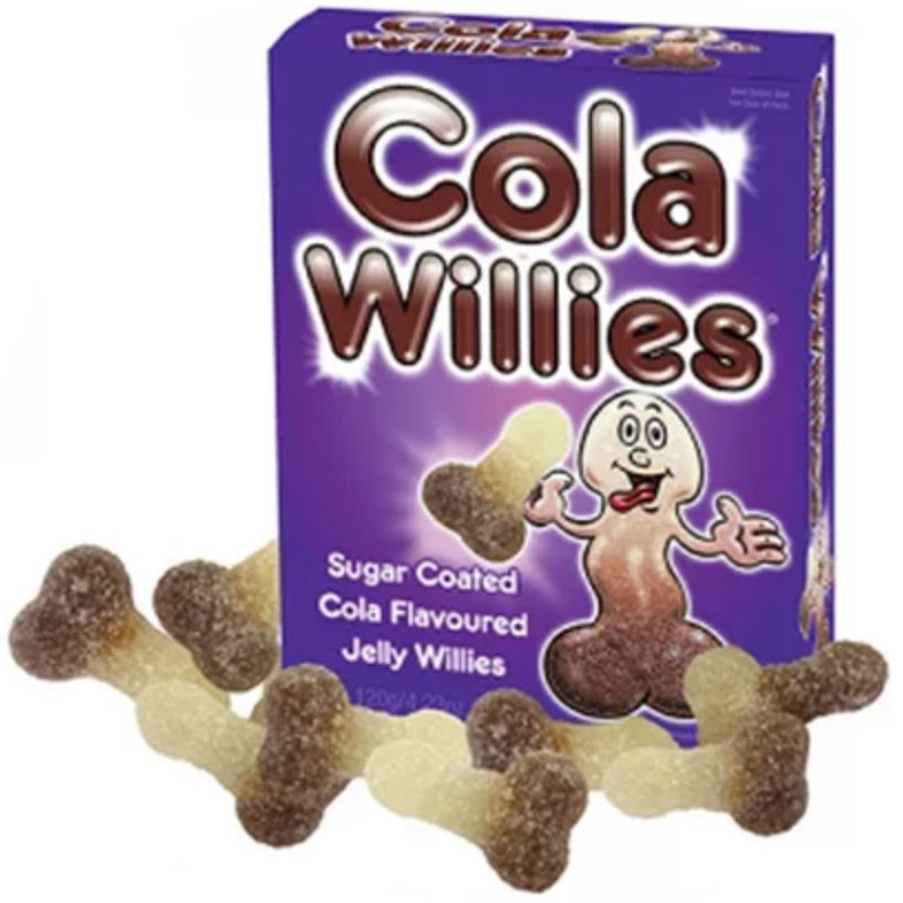 Jelly Willies aromatisé au cola enrobé de sucre