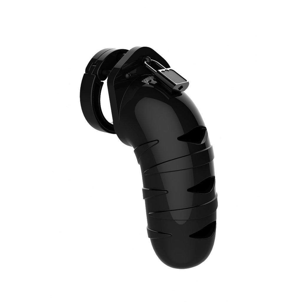 Man Cage 05 Male 5.5 pulgadas Black Chastity Cage