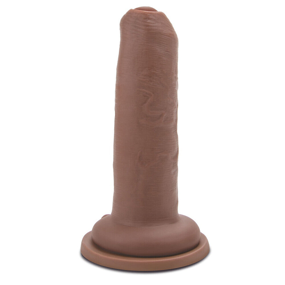 Me You Us Uncut Ultra Cock Gode 6 Pouces Chair Marron