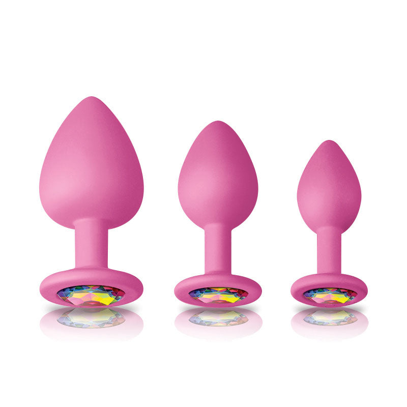 Kit de entrenador anal Glams Pink Spades