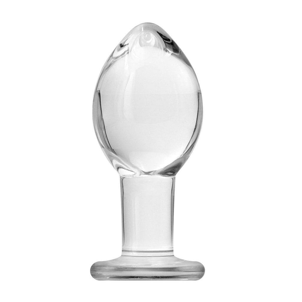 Grand plug anal en verre Crystal Premium