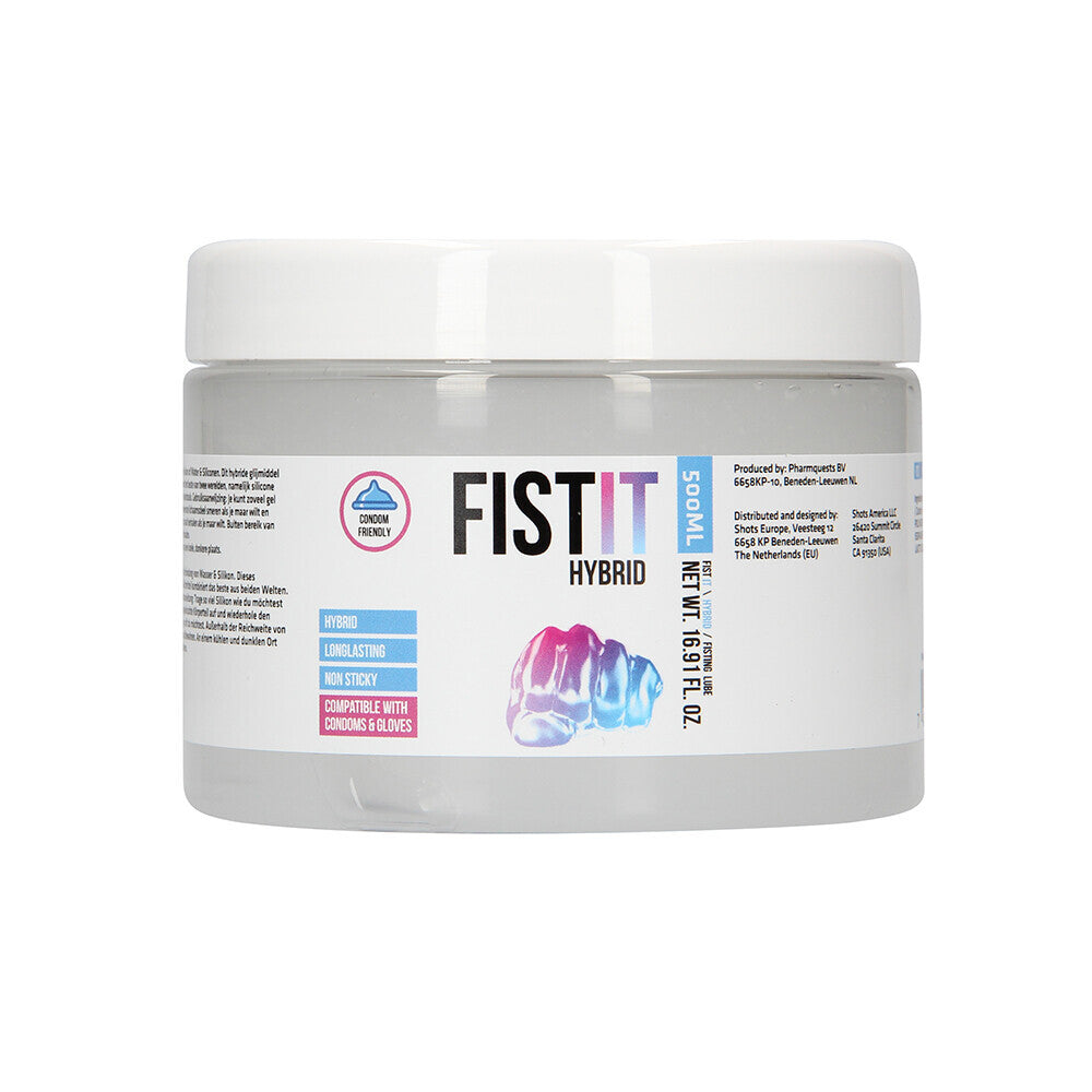 Fist It Lubricante Híbrido De Agua Y Silicona 500ml