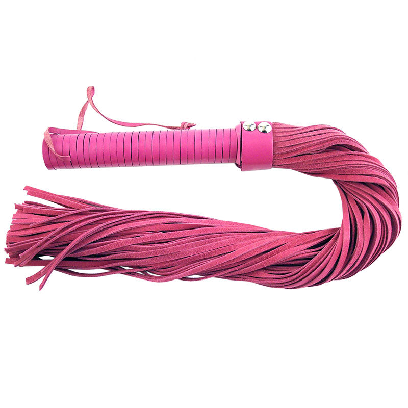 Rouge Garments Flogger de ante rosa