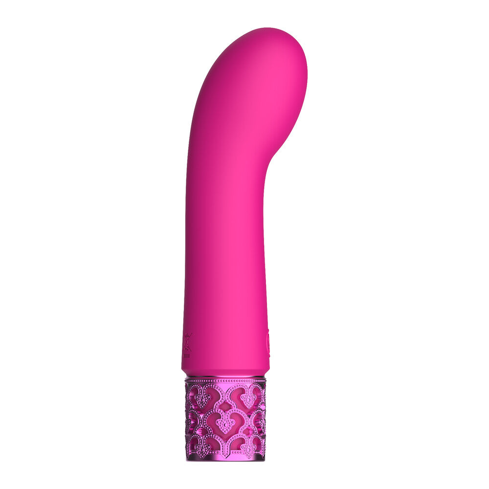 Royal Gems Bijou Balle en silicone rechargeable Rose