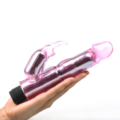 Waves Of Pleasure Vibrador Conejo Rosa Cristal