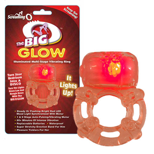 Screaming O The Big O Glow Anillo Vibrador para el Pene