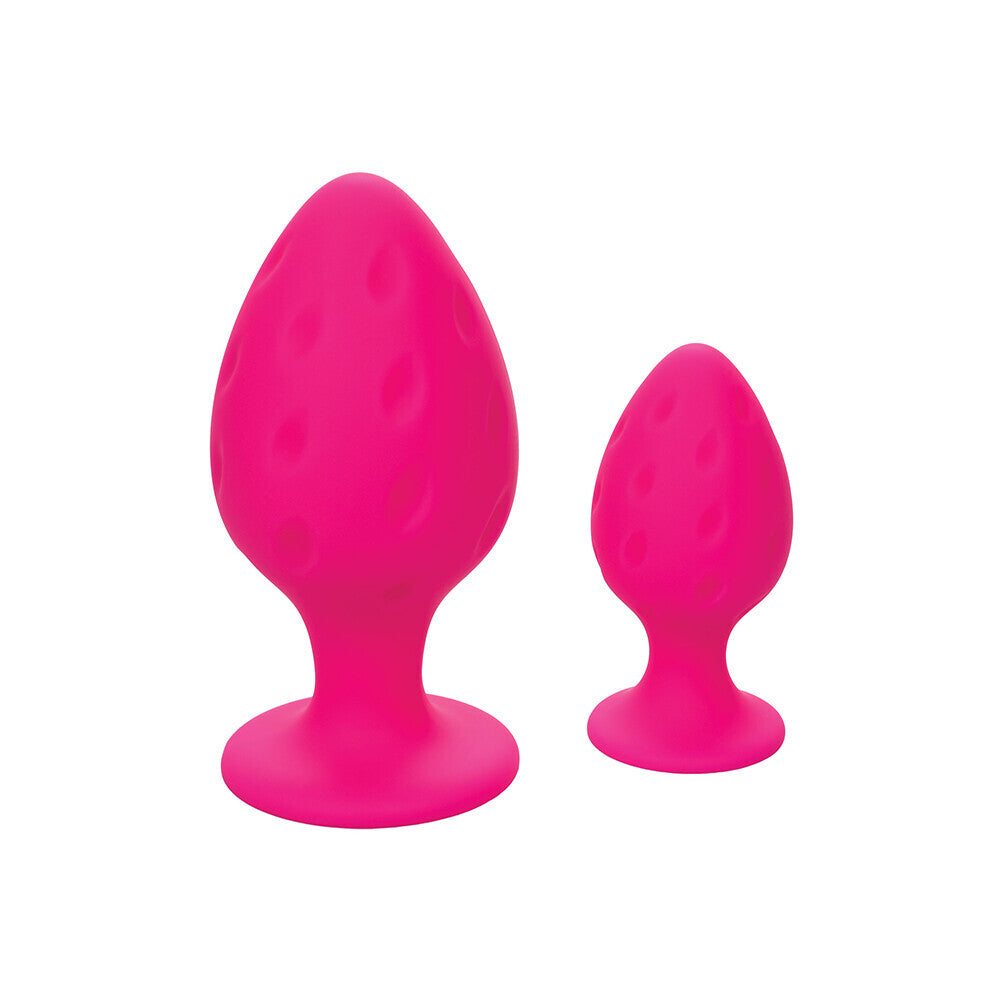 Dúo de Plug Anal Cheeky Rosa