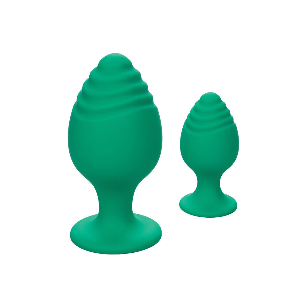 Dúo de Plug Anal Cheeky Verde