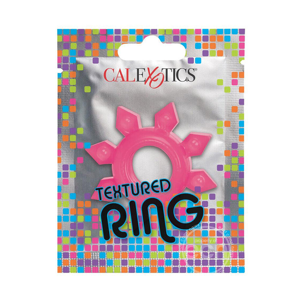 Foil Pack Textured Cock Ring