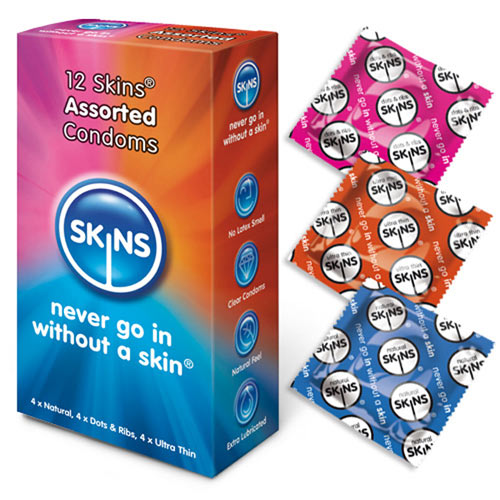 Skins Preservativos Surtidos 12 Pack