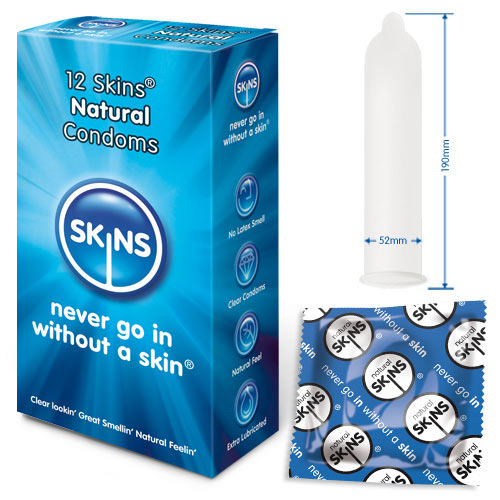 Skins Preservativos Naturales Pack 12