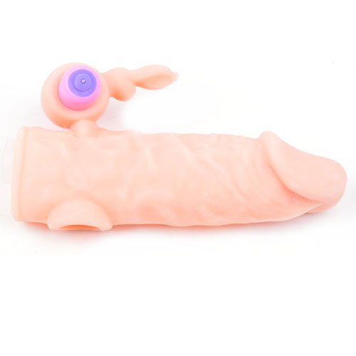 Extensor de pene vibrador de conejo