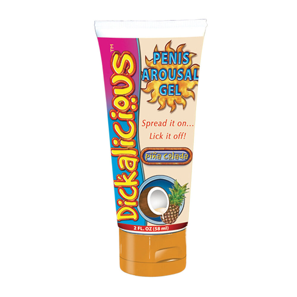 Lubricante con sabor Dickalicious 2oz Piña Colada