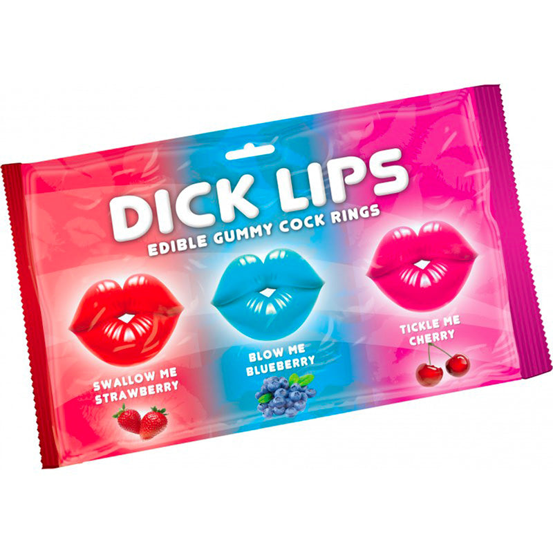 Dick Lips Anillos de pene gomosos comestibles