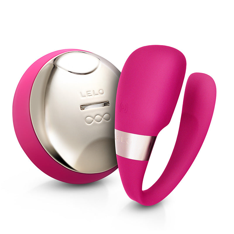 Masseur rechargeable de luxe Tiani 3 Cerise de Lelo