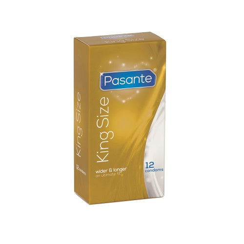 Pasante King Size Condoms-12 pack