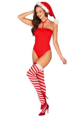 Kissmas Sexy Christmas Costume - Red