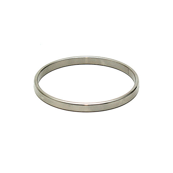 Anillo de pene de metal fino de 0,4 cm de ancho